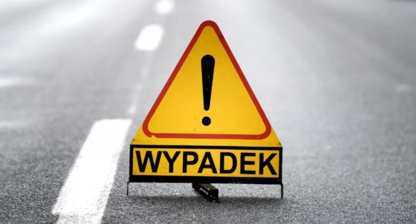 Wypadek na DK 92 w miejscowości Grzegorzew