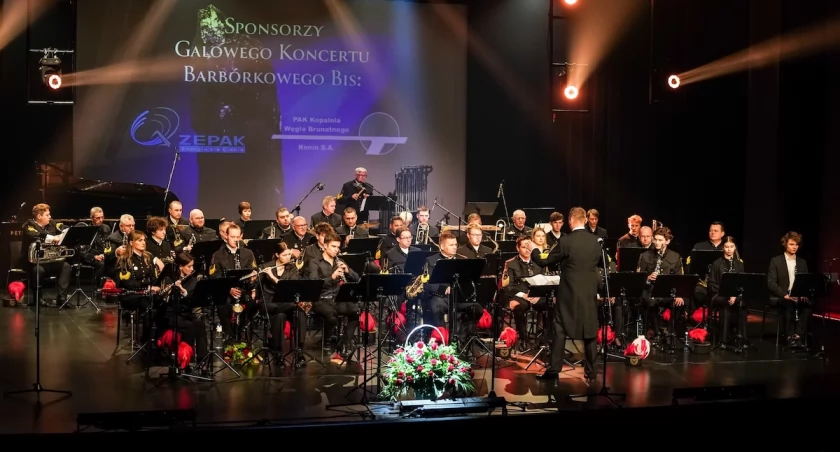 Barbórkowy koncert górniczej orkiestry