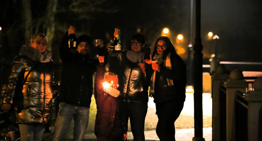 Spokojna noc sylwestrowa w Koninie 
