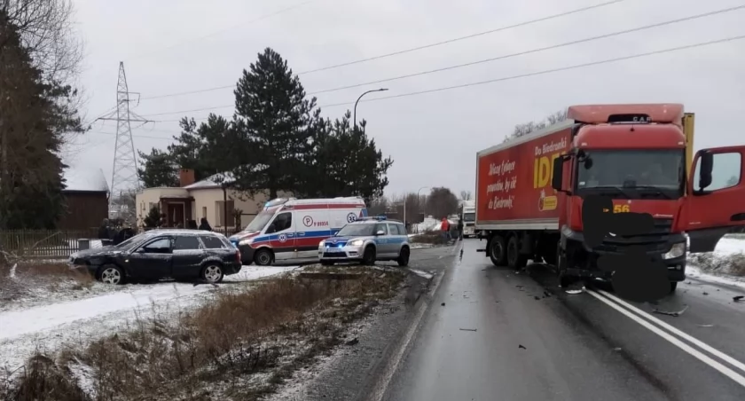 Wypadek na trasie K25