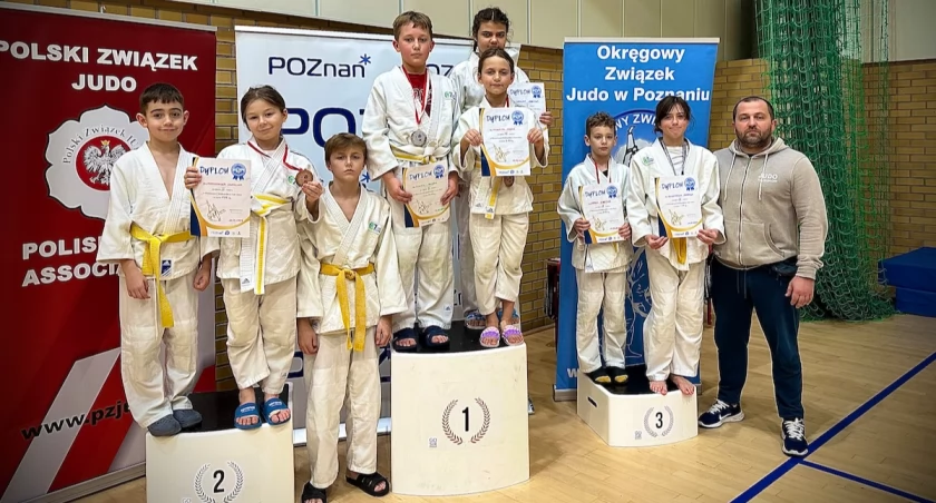 Judocy UKS 7 Konin z medalami na Mistrzostwach Wielkopolski