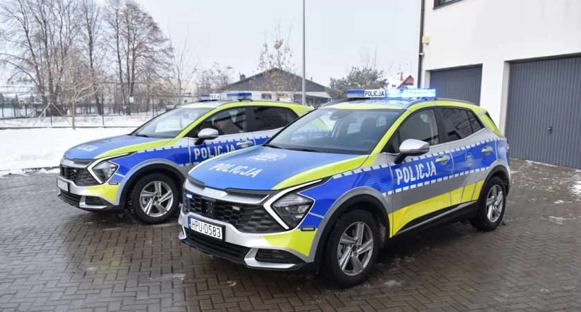 Trzy nowe radiowozy w Kolskiej policji