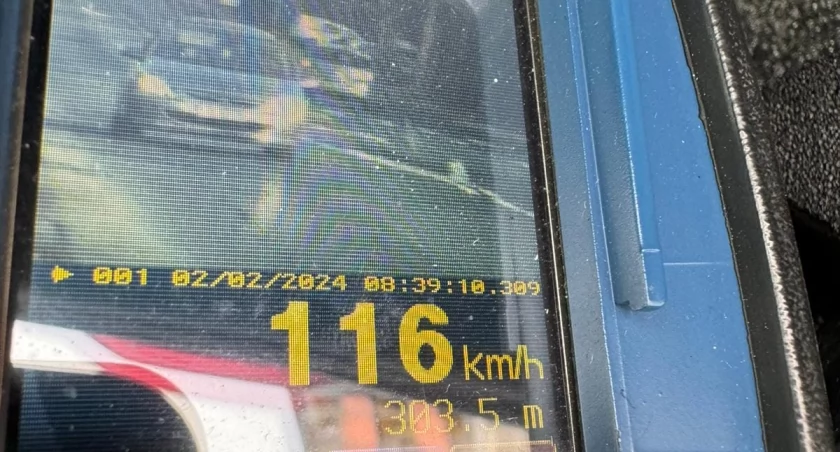 Kolejne prawo jazdy zatrzymane na 3 m-ce