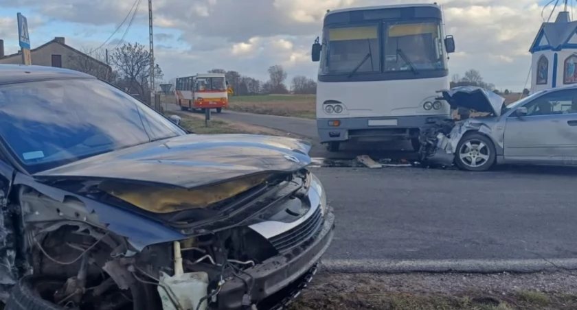 Wypadek w miejscowości Tarnówka Wiesiołowska