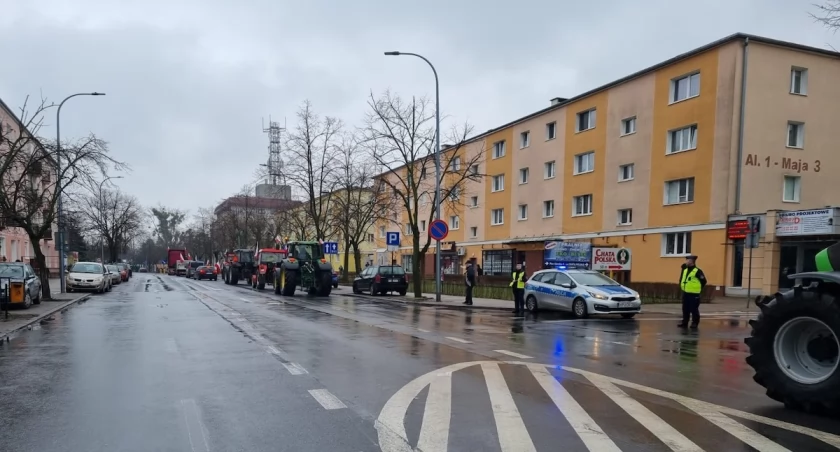 Rolnicy protestują w Koninie i w regionie