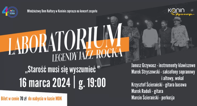 Koncert legendy jazz-rocka zespołu Laboratorium