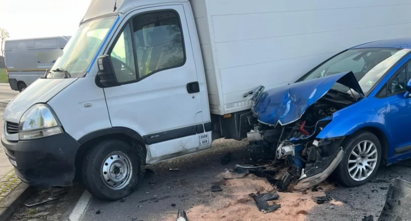 Wypadek w miejscowości Bierzwienna Długa