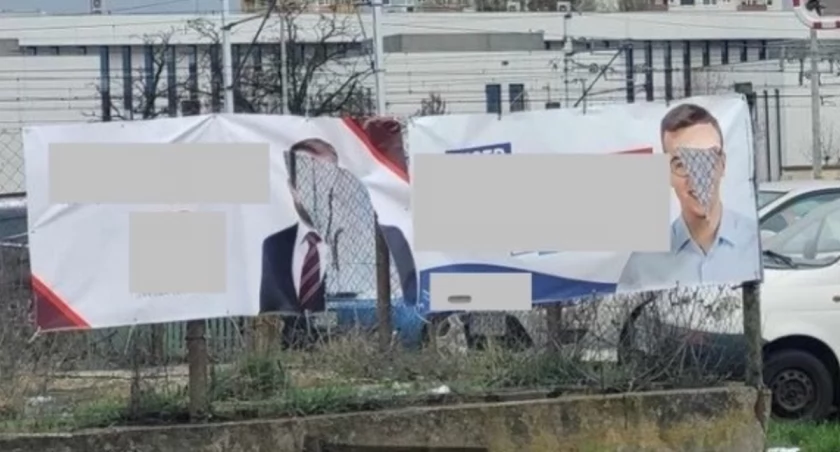 Zrywanie, niszczenie, zakrywanie banerów jest karalne