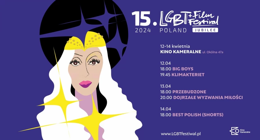 15. LGBT+ Film Festival Poland znów zagości w Kinie Kameralnym
