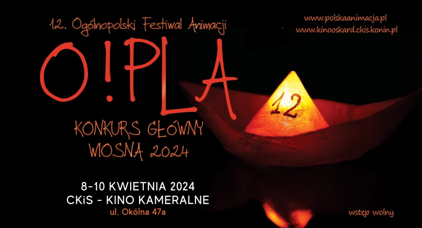 12 O!PLA – Ogólnopolski Festiwal Animacji w Koninie