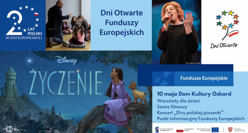 Warsztaty, seans filmowy, koncert – CkiS świętuje Dni Otwarte Funduszy Europejskich