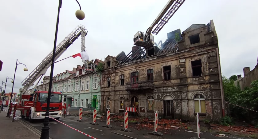 Kolejny pożar kamienicy przy ul. 3 Maja w Koninie