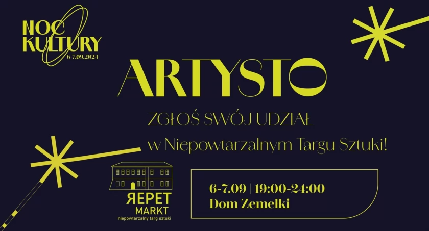Dołącz do Niepowtarzalnego Targu Sztuki!