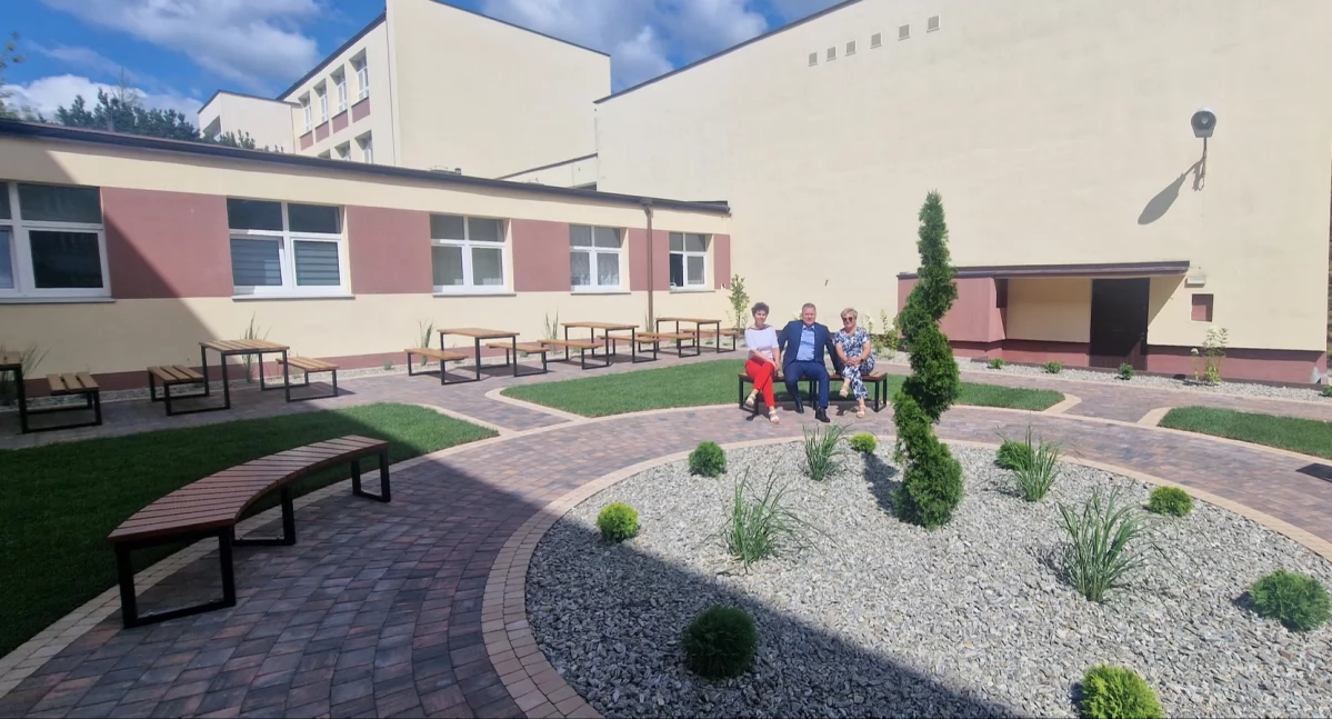 Skwer Zielonej Energii przy Zespole Szkół Górniczo-Energetycznych