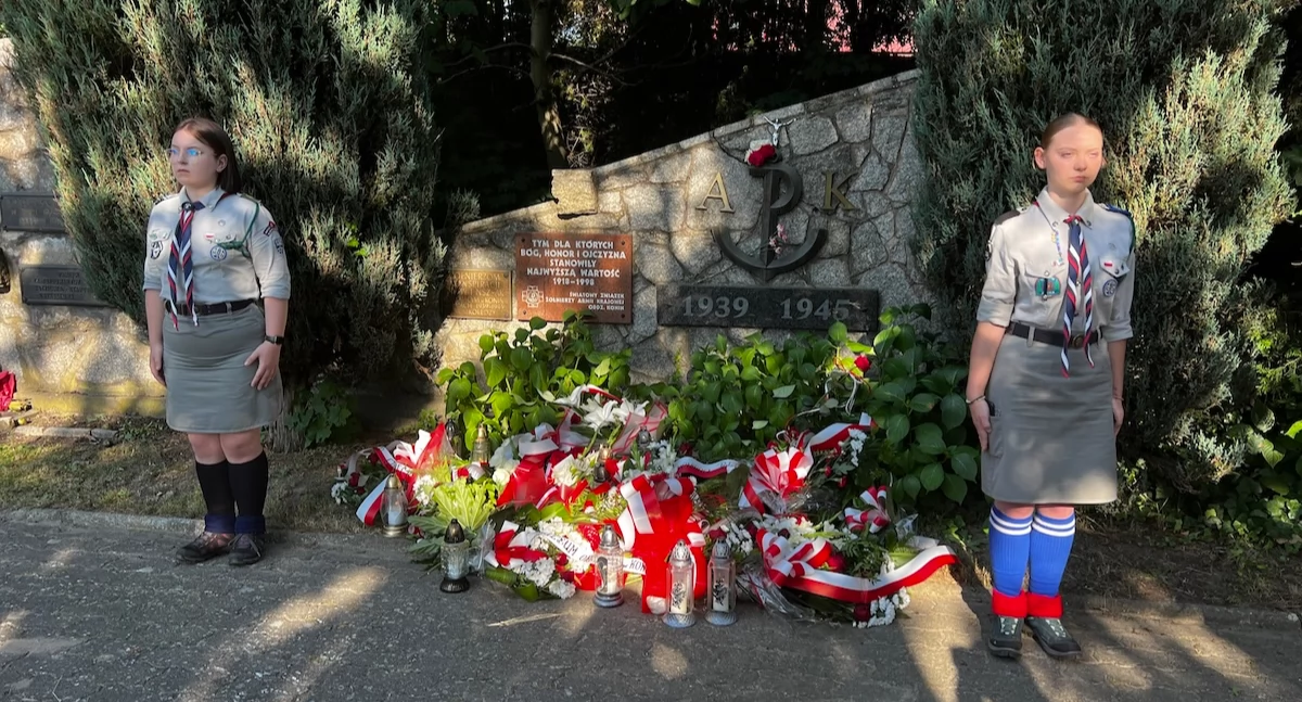 80. rocznica Powstania Warszawskiego. Konin upamiętnił Powstańców