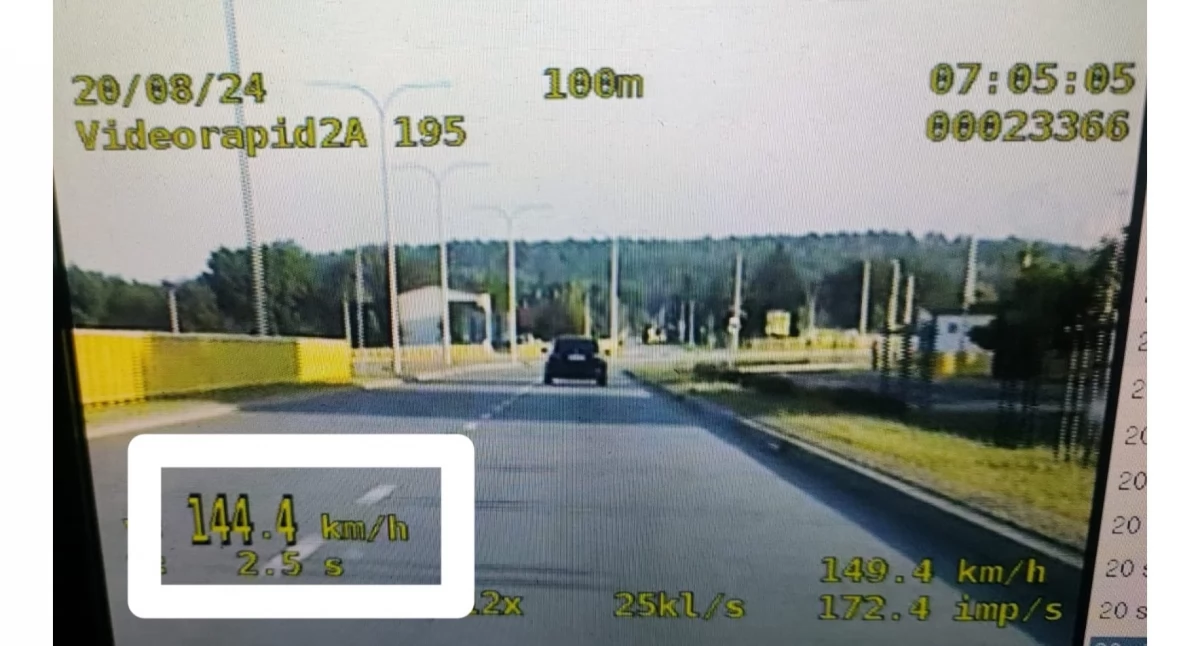 19-letni pirat stracił prawo jazdy na 3-miesiące