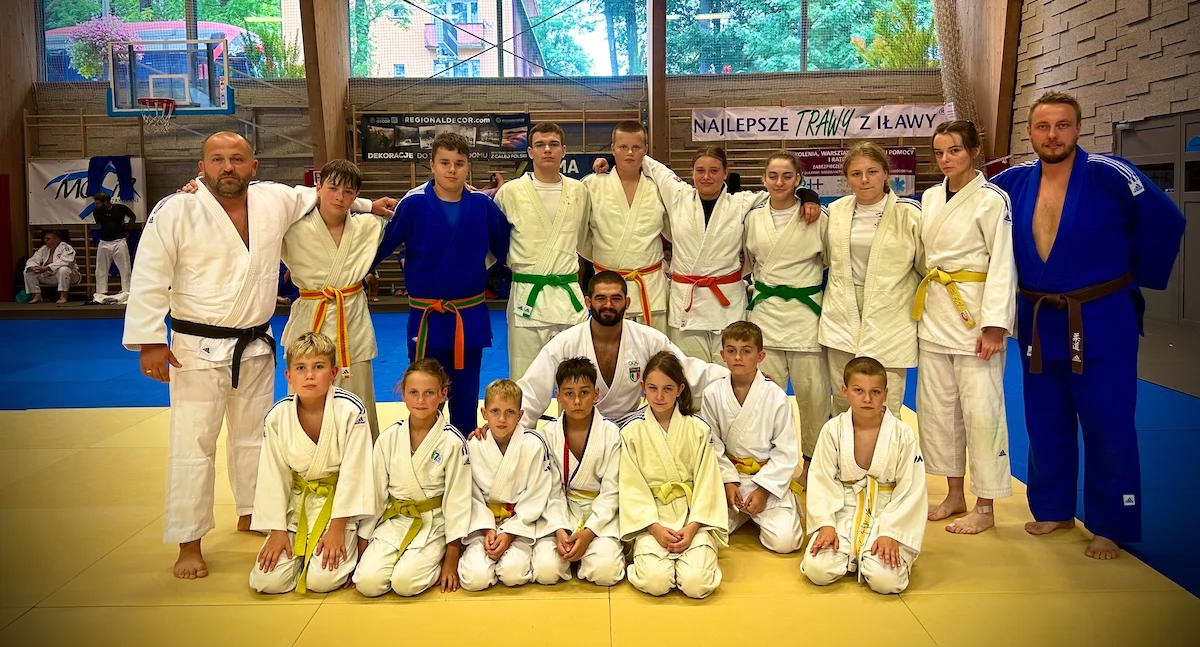 Zawodnicy UKS Judo z Tuliszkowa na zgrupowaniu sportowym 