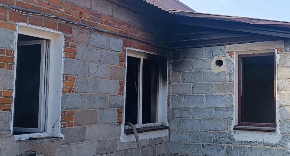 Pożar budynku mieszkalnym w miejscowości Rzuchów