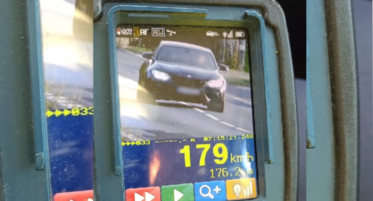 Pirat przekroczył dozwoloną prędkość w terenie zabudowanym aż o 129 km/h, dostał mandat 5000 zł