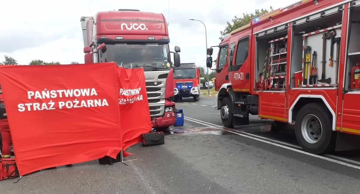 Tragiczny wypadek, zginęła kobieta