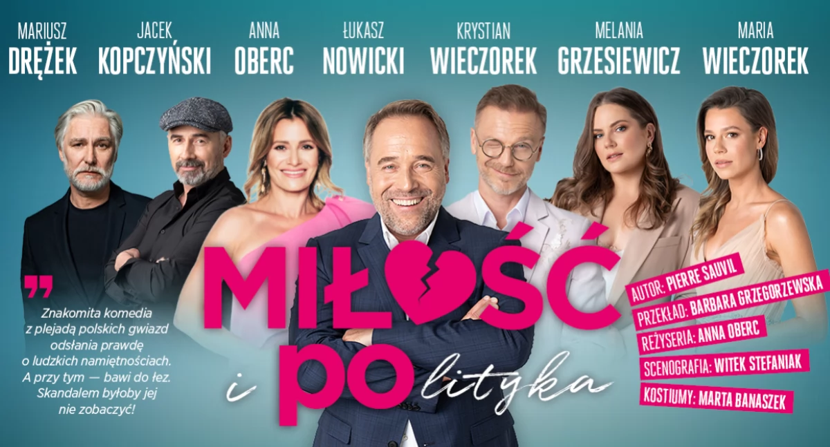 Miłość i polityka” znakomita komedia w Oskard