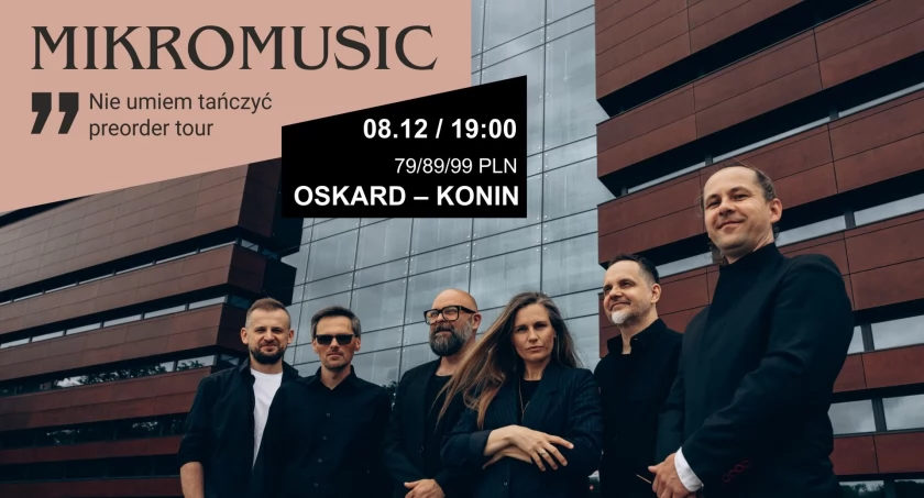 Gorący grudzień w CKiS! MIKROMUSIC zagra w Oskardzie 