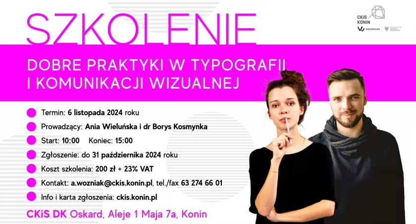 Weź to na warsztat! Dobre praktyki w typografii i komunikacji wizualnej