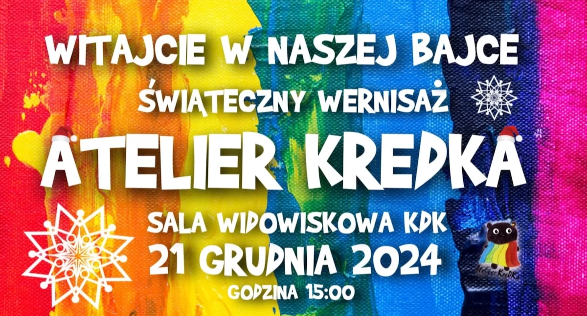 Świąteczny wernisaż Atelier KreDKa