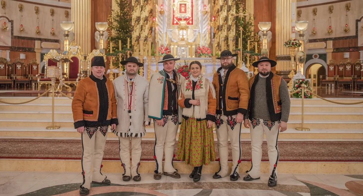 Góralskie kolędowanie w licheńskiej bazylice