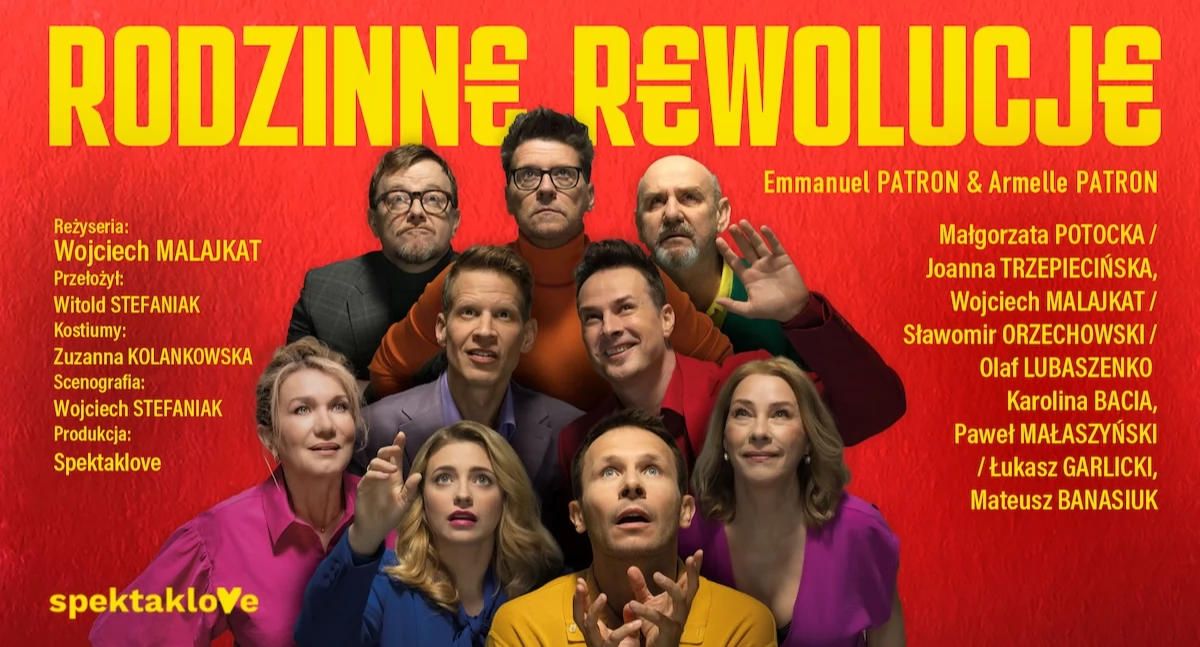 Zapraszamy na spektakl ,,Rodzinne rewolucje