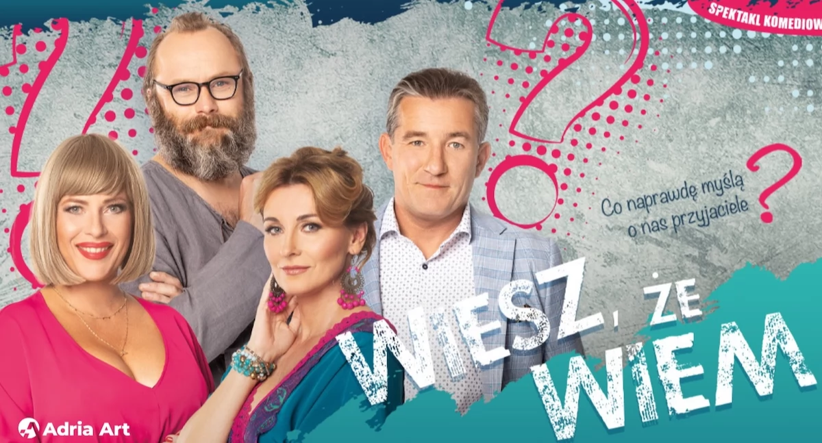 Wiesz, że wiem - Lichota, Wrońska i Sadowski w zwariowanej komedii!