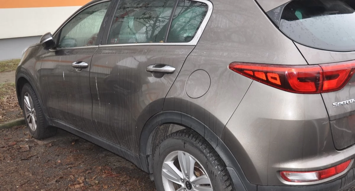 Policjanci odnaleźli samochód skradziony na terenie Niemiec