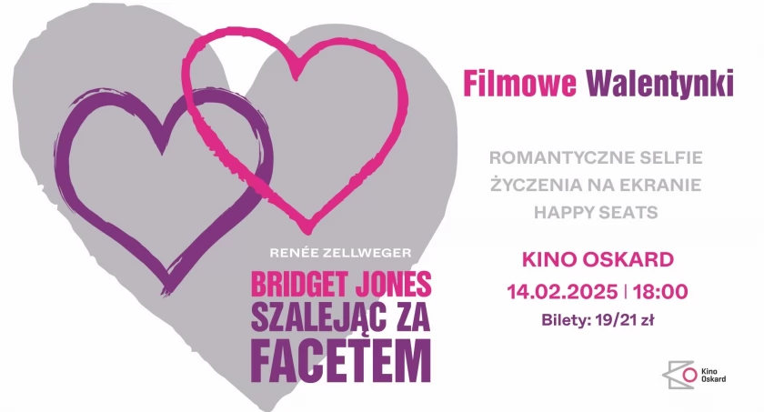 Filmowe walentynki w Kinie Oskard