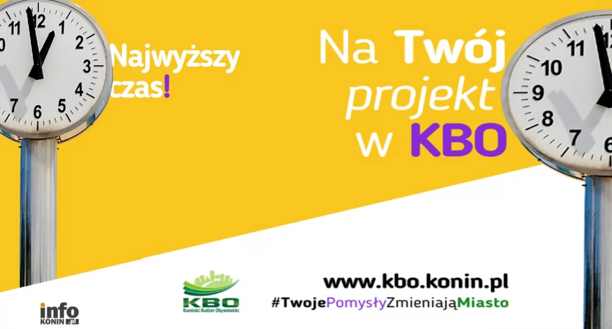 Koniński Budżet Obywatelski - czas start!