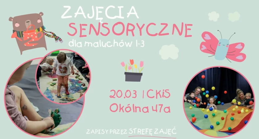 Marcowe zajęcia sensoryczne dla najmłodszych