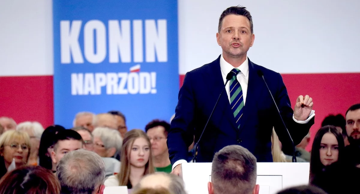 Rafał Trzaskowski, kandydat Koalicji Obywatelskiej  na prezydenta gościł w Koninie