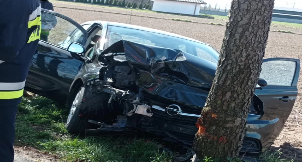 Wypadek w Przyjmie. 7-miesięczne dziecko trafiło do szpitala