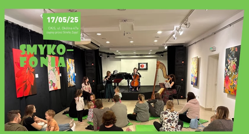 Smykofonia w maju: Dzieci słuchają jazzu