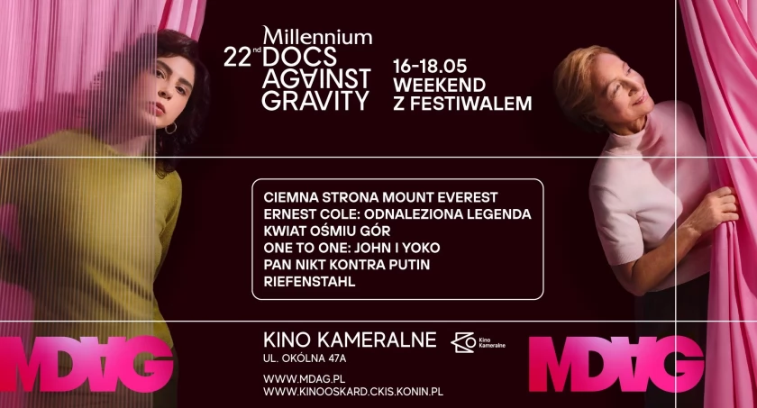 Weekend z najlepszym dokumentem w Kinie Kameralnym – MDAG wraca do Konina!