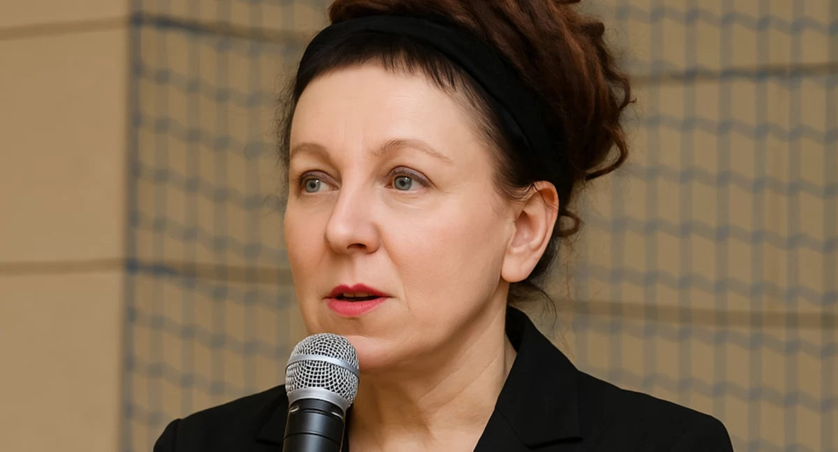 Tłumy na spotkaniu z Olgą Tokarczuk