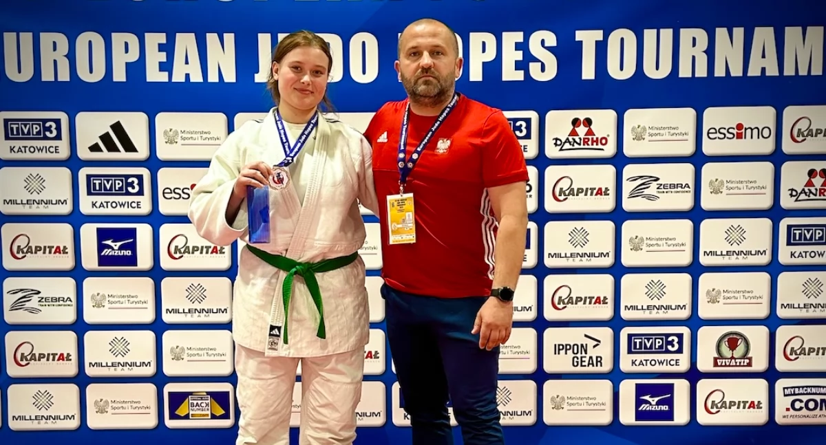 Marcelina Poprawska z brązowym medalem Pucharu Europy Młodzików w judo!