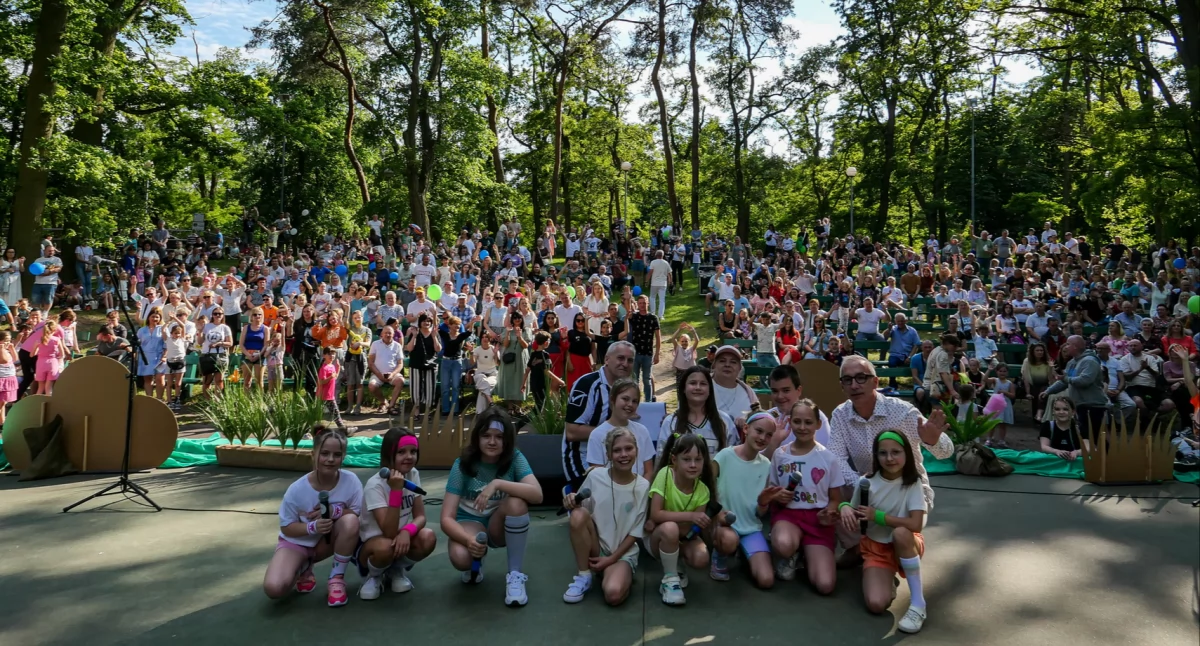 Sportowy i kolorowy Dzień Dziecka w Parku Chopina