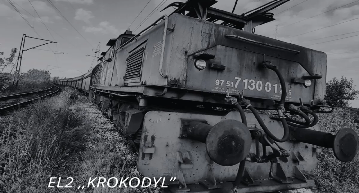 „Krokodyl” wraca na dworzec w Koninie! Unikalna lokomotywa EL2 na wystawie Just Transition Culture 2025