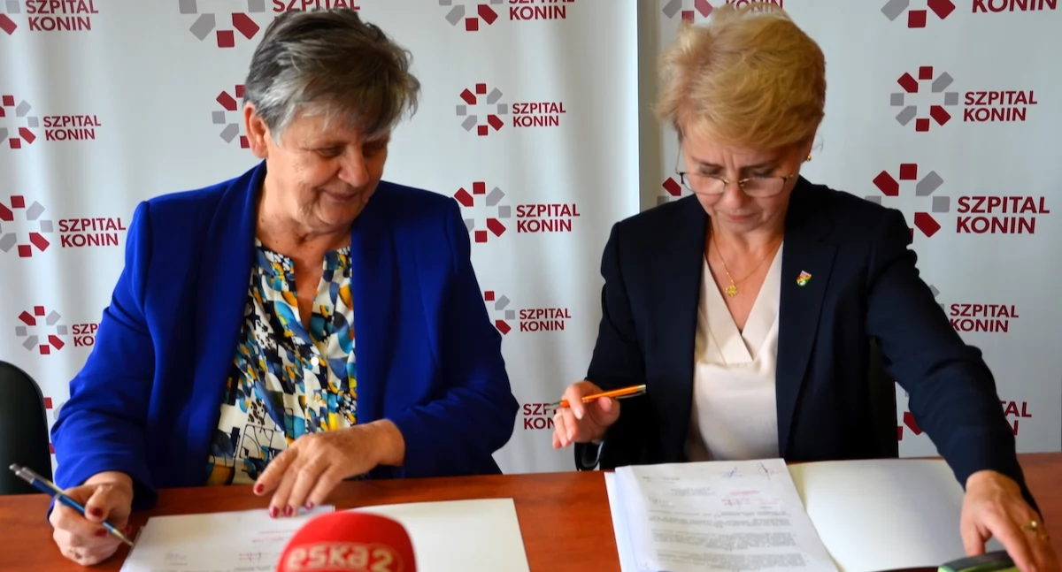 Powiat Koniński przekazał 100 tys. zł na poprawę warunków w konińskim szpitalu