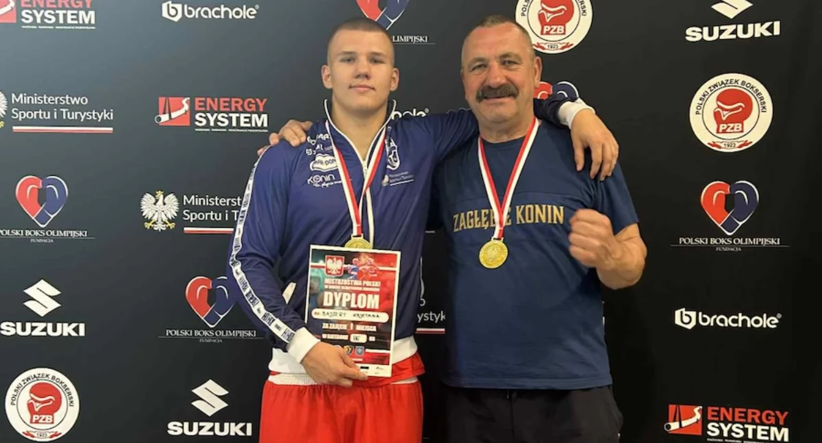 Kajetan Bajzert – Mistrzem Polski U‑18 w boksie!