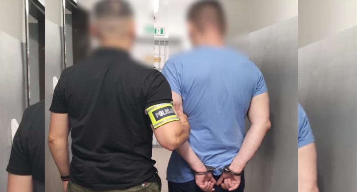 Zatrzymany 44-latek poszukiwany listem gończym – wspólna akcja policjantów z Konina i Poznania