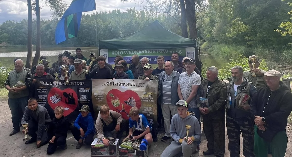 Festyn „Trzeźwy Wędkarz” w Kazimierzu Biskupim – sport, integracja i ekologia