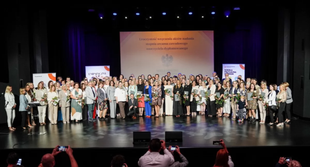 Nauczyciele z regionu konińskiego z najwyższymi awansami zawodowymi