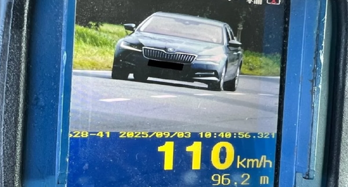 Początek roku szkolnego pod lupą policji. Kierowca pędził ponad dwukrotnie szybciej niż pozwalały przepisy