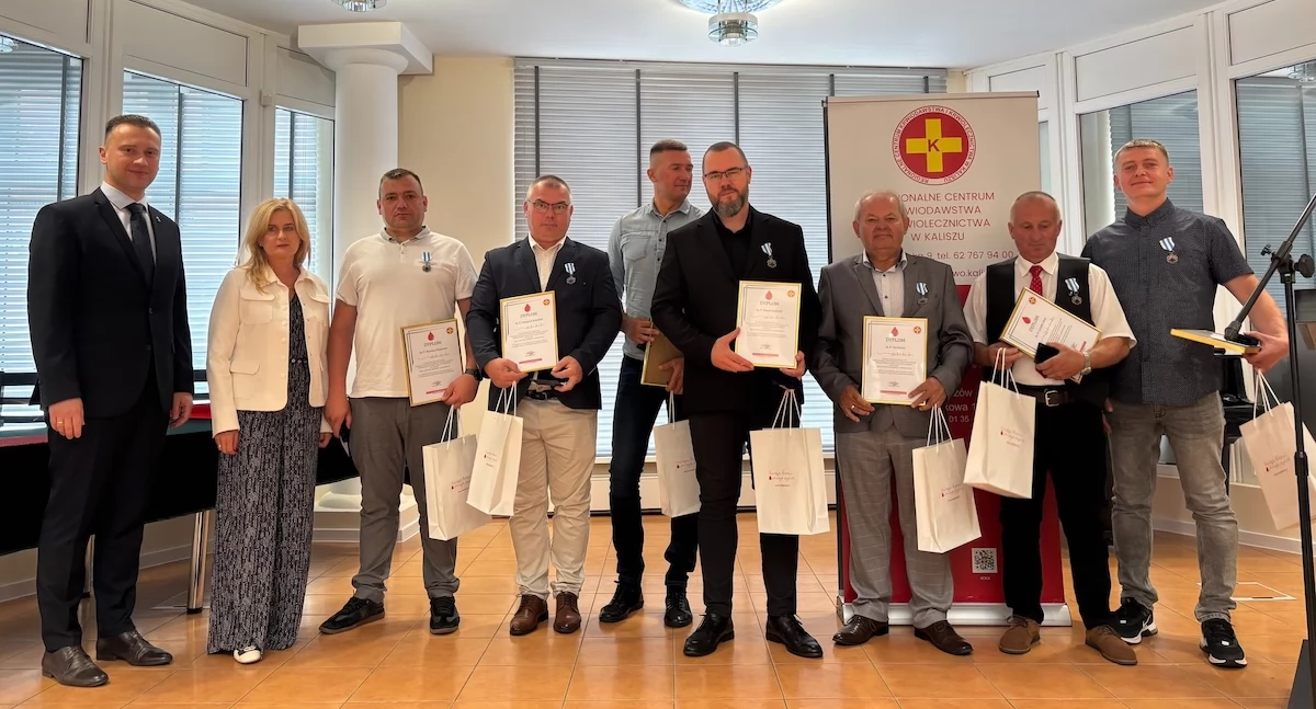 Wielkie brawa dla zasłużonych krwiodawców!